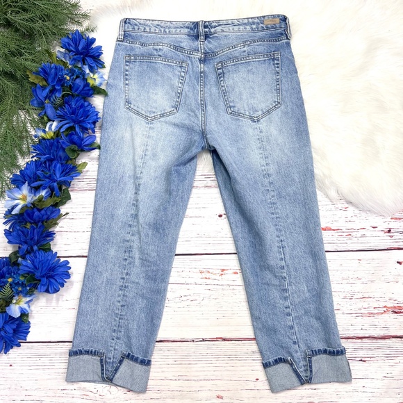 👖|•LIVERPOOL•| Cropped Cuffed Capri Jeans Size 6/28👖 - Picture 2 of 8